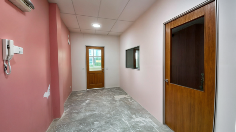 What is a gypsum board partition?